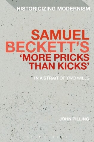 Cover of Samuel Beckett's 'More Pricks Than Kicks'