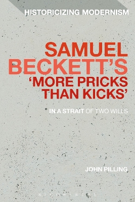 Book cover for Samuel Beckett's 'More Pricks Than Kicks'