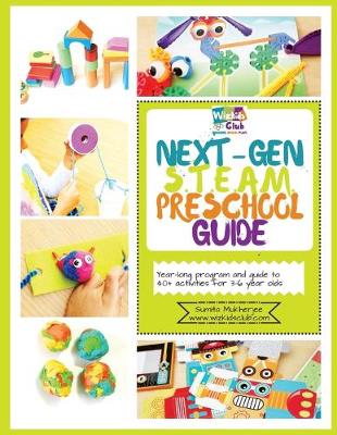 Book cover for Next-Gen STEAM Preschool Guide