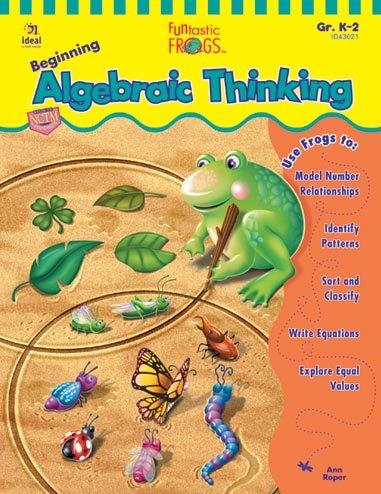 Book cover for Funtastic Frogs(tm) Beginning Algebraic Thinking