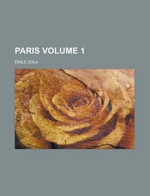 Book cover for Paris Volume 1