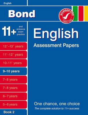 Book cover for Bond English Assessment Papers 9-10 Years Book 2