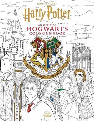 Book cover for Harry Potter: An Official Hogwarts Coloring Book