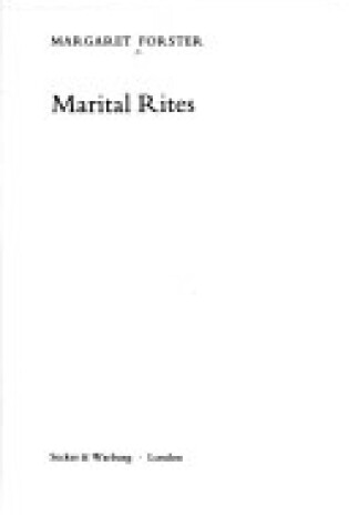 Cover of Marital Rites