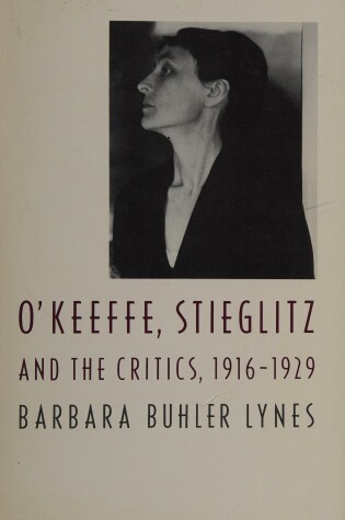 Cover of O'Keeffe, Stieglitz and the Critics, 1916-29