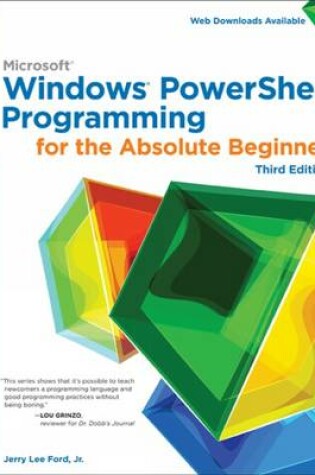 Cover of Windows PowerShell Programming for the Absolute Beginner, 3rd