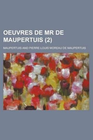 Cover of Oeuvres de MR de Maupertuis (2)
