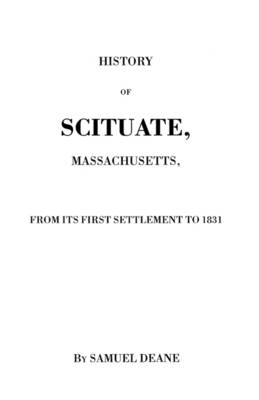 Book cover for History of Scituate, Massachusetts