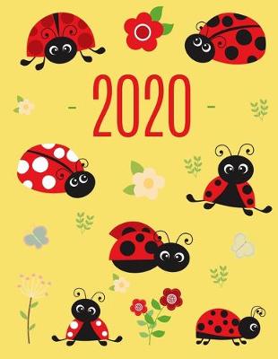 Book cover for Ladybug Daily Planner 2020