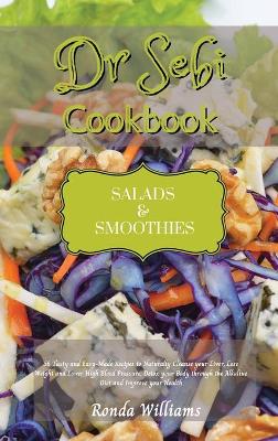 Book cover for Dr Sebi Recipe Book - Salads and Smoothies