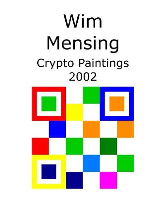 Book cover for Wim Mensing Crypto Paintings 2002