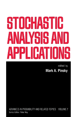 Cover of Stochastic Analysis and Applications