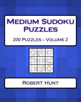 Book cover for Medium Sudoku Puzzles Volume 2