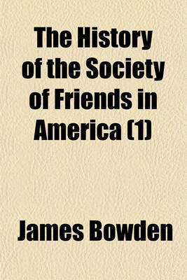 Book cover for The History of the Society of Friends in America (1)