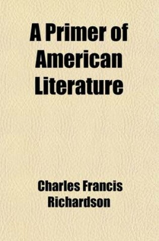 Cover of A Primer of American Literature