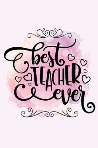 Cover of Best teacher ever