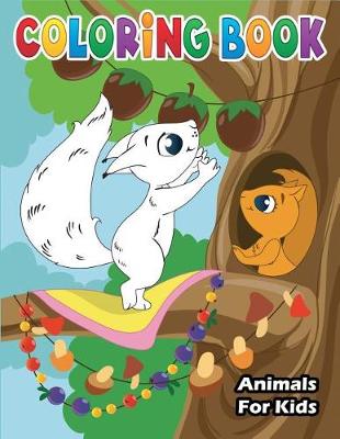 Book cover for Animals Coloring Book for Kids