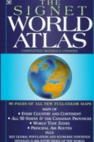 Cover of Pocket World Atlas 1996-Signet