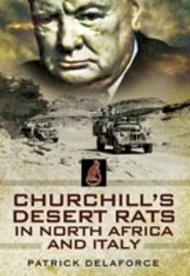 Book cover for Churchill's Desert Rats in North Africa and Italy