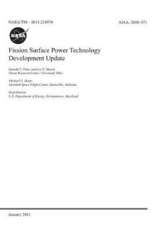 Cover of Fission Surface Power Technology Development Update