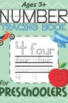 Book cover for Number Tracing Book for Preschoolers