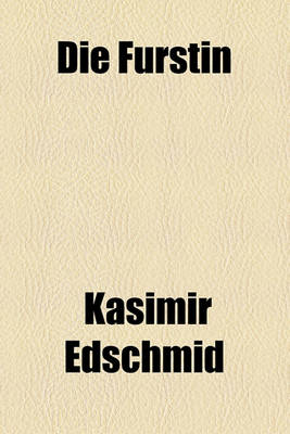 Book cover for Die Furstin