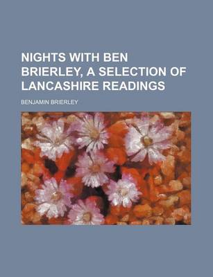 Book cover for Nights with Ben Brierley, a Selection of Lancashire Readings