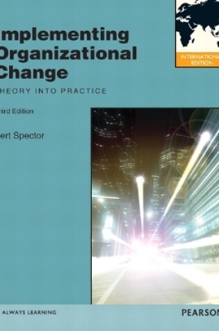 Cover of Implementing Organizational Change