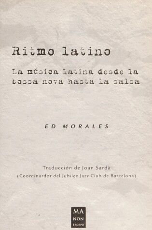 Cover of Ritmo Latino