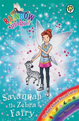Book cover for Savannah the Zebra Fairy