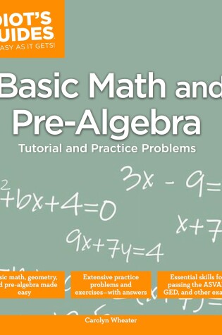 Cover of Basic Math and Pre-Algebra