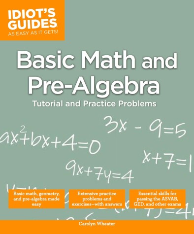 Book cover for Basic Math and Pre-Algebra