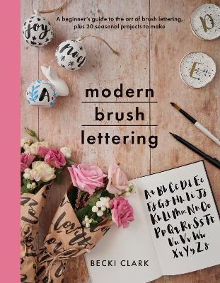 Book cover for Modern Brush Lettering