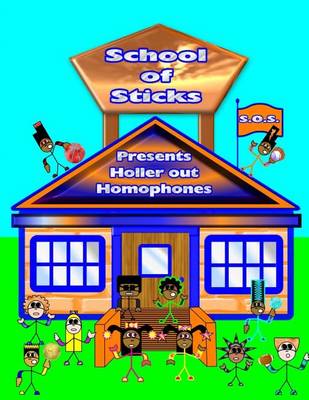 Book cover for Holler Out Homophones