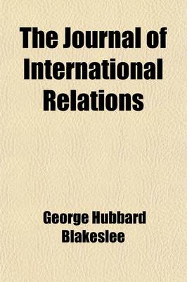 Book cover for The Journal of International Relations (Volume 7)