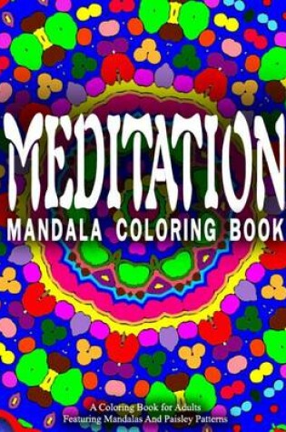 Cover of MEDITATION MANDALA COLORING BOOK - Vol.6