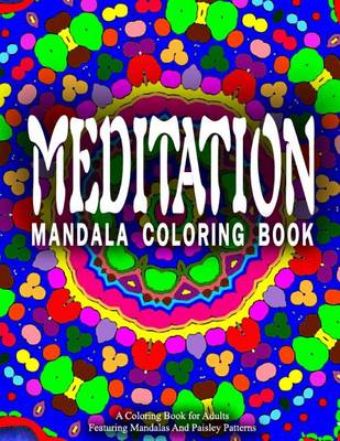 Cover of MEDITATION MANDALA COLORING BOOK - Vol.6