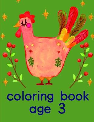 Book cover for Coloring Book Age 3