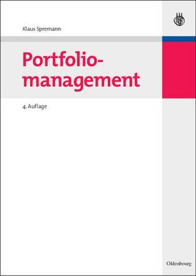 Book cover for Portfoliomanagement