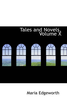 Book cover for Tales and Novels, Volume X