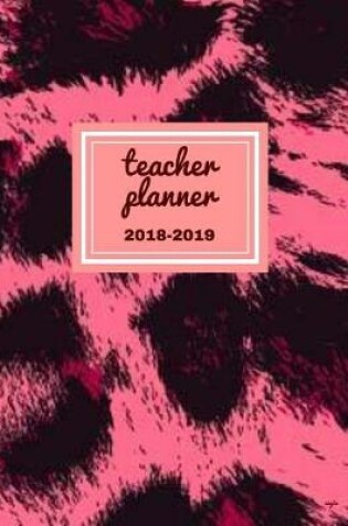 Cover of Teacher Planner 2018 - 2019 Zayin