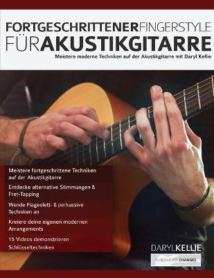 Book cover for Fortgeschrittener Fingerstyle für Akustikgitarre