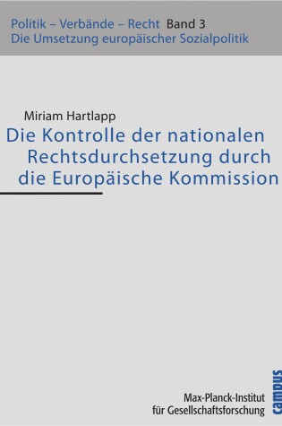 Cover of Die Kontrolle Der Nationalen Rechtsdurchsetzung Durch Die Europische Kommission