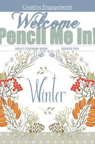 Cover of Welcome Winter Adult Coloring Book Doodle Pad