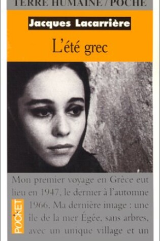 Cover of L' Ete Grec