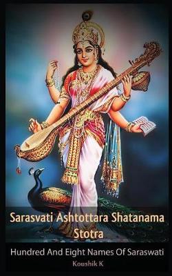 Book cover for Sarasvati Ashtottara Shatanama Stotra