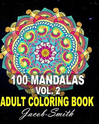 Book cover for Mandala Coloring Book. Vol. 2