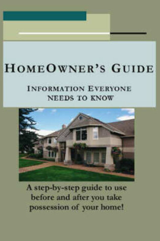 Cover of Homeowner's Guide