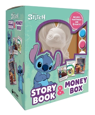 Book cover for Disney Stitch: Story Book & Money Box
