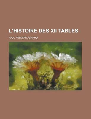 Book cover for L'Histoire Des XII Tables